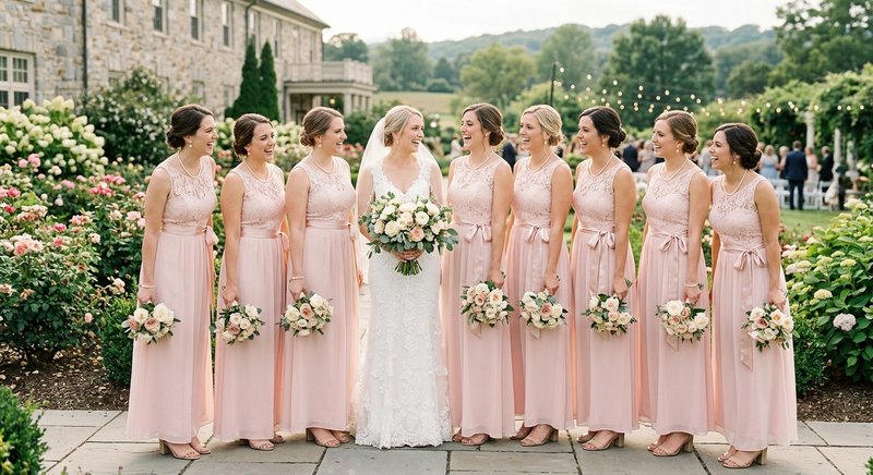 Bridesmaid Accessory Coordination: Creating a Cohesive Wedding Party Look